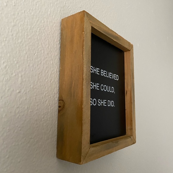 Home Decor Sign - Picture 2 of 2